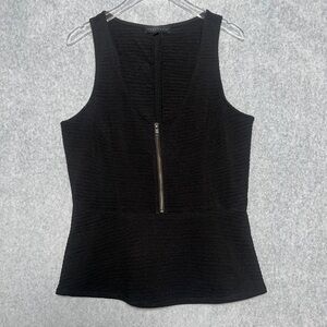 Sanctuary Zip Me Up Tank sz L